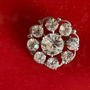 Vintage Rhinestone Brooch